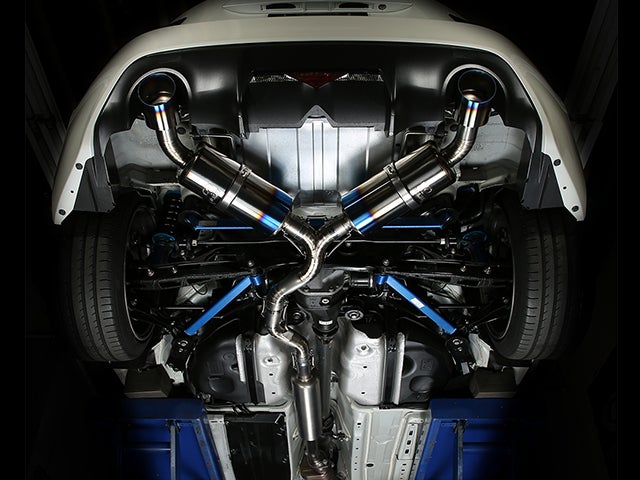 東名パワード Ti RACING チタニウムマフラー GR86